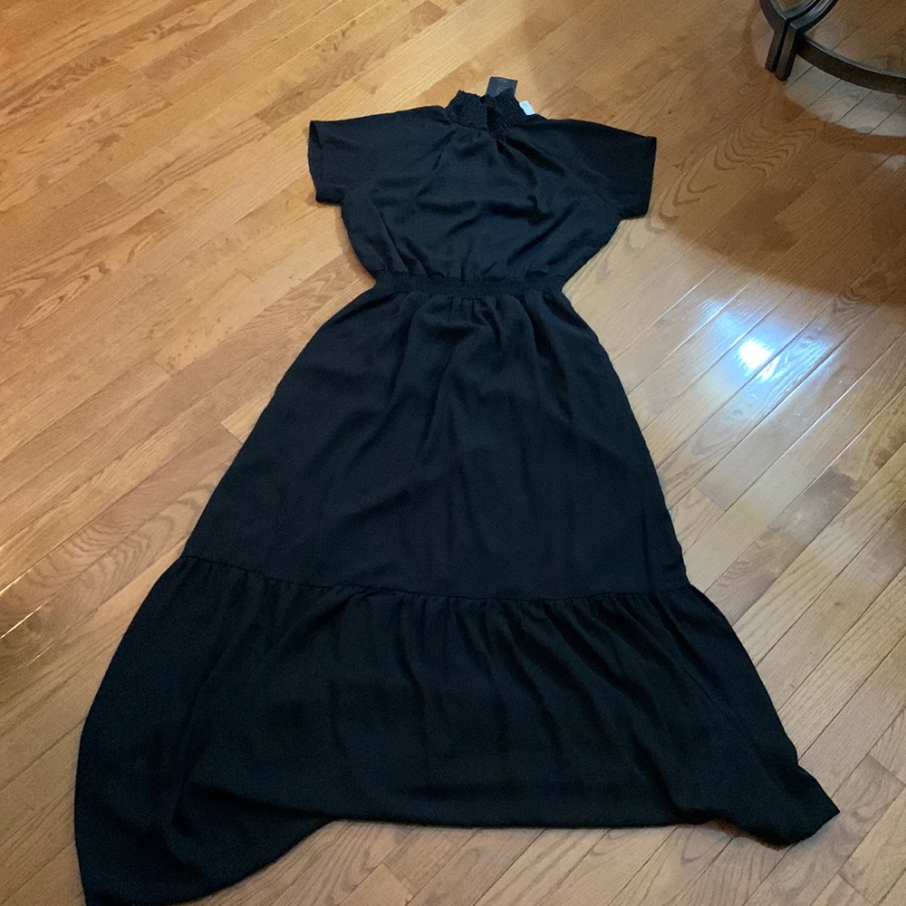 Gibson Black Long Dress